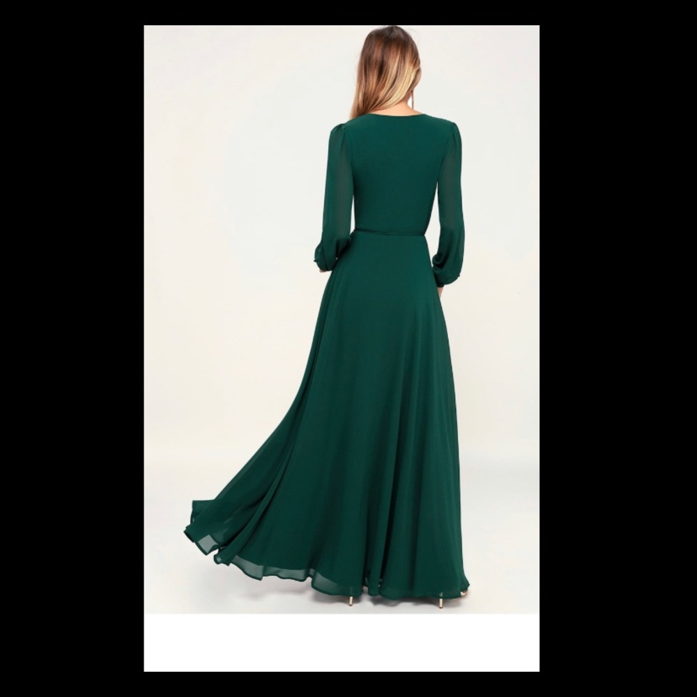Long sleeve maxi dress. Only worn once.